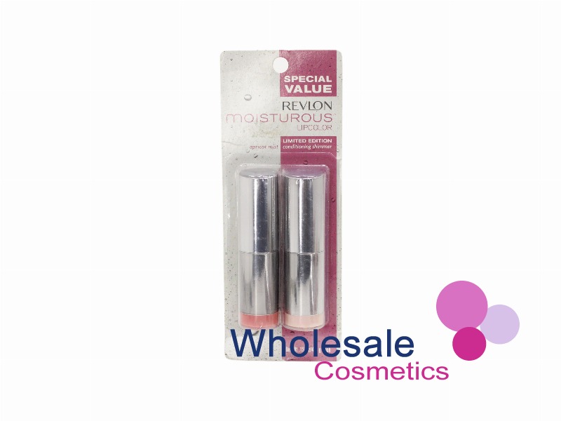 6 x Revlon Moisturous Lip Color Duo - 170 APRICOT MIST AND CONDITIONING SHIMMER